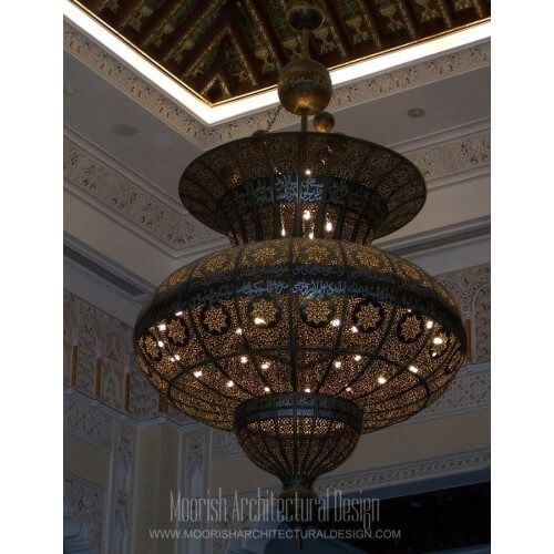 Manufacturer of custom Moorish lighting