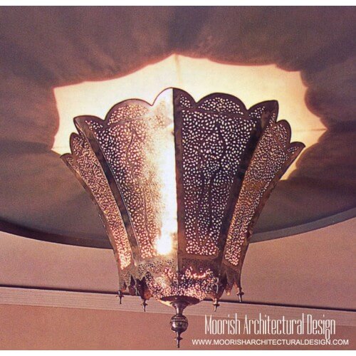 Moorish Living Room Hanging Pendant Light