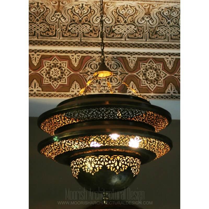 Moorish Living Room Lighting
