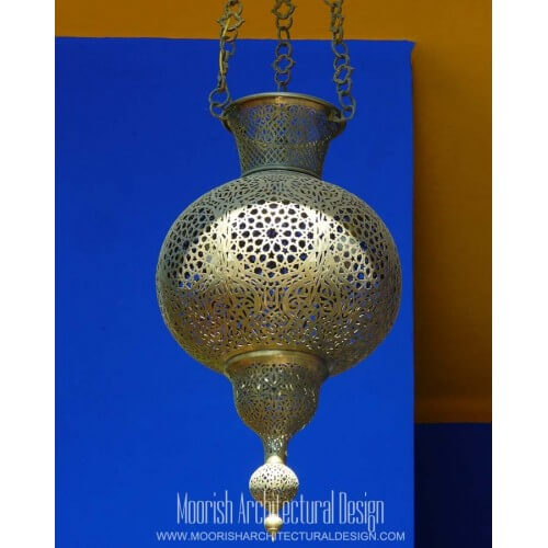 Moroccan hall way lighting 