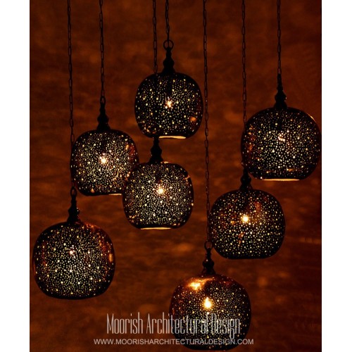 Modern Moroccan Pendant 41