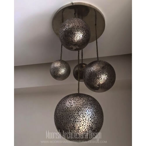 Modern Moroccan Pendant 47