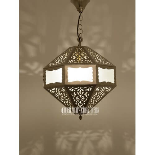 Moroccan Bathroom Pendant New York Ideas