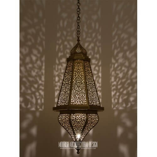 Moorish Foyer lighting