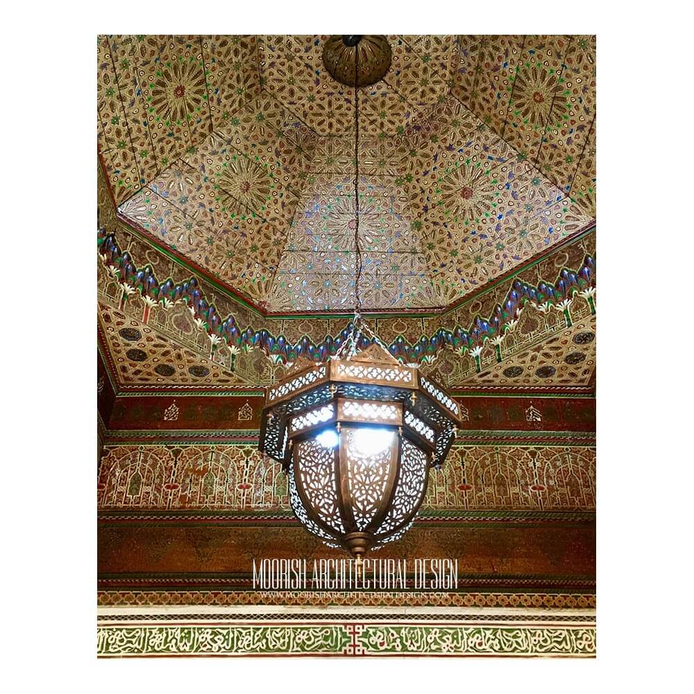 Large Moroccan Style Pendant Light