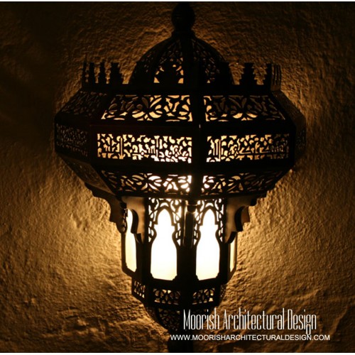 Traditional Moroccan Sconce 22