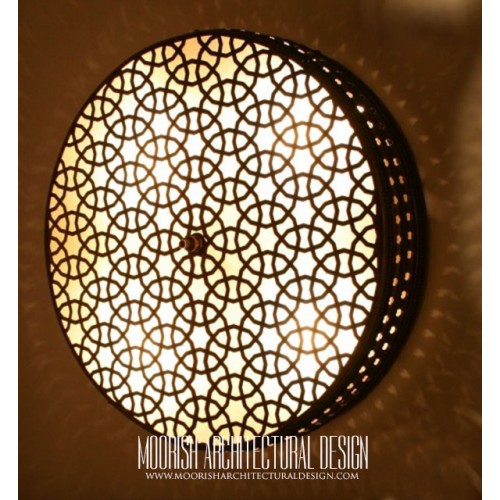 Exotic restaurant wall lights 