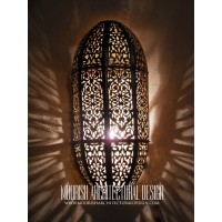 Moroccan Pierced Metal Wall Lights