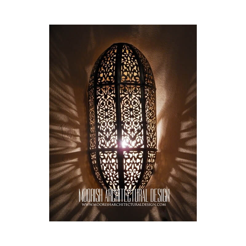 Moroccan Pierced Metal Wall Lights