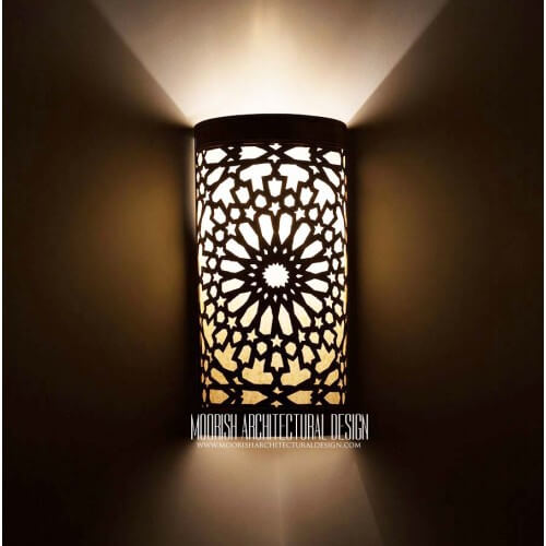 Buy Moroccan bathroom wall sconces New York