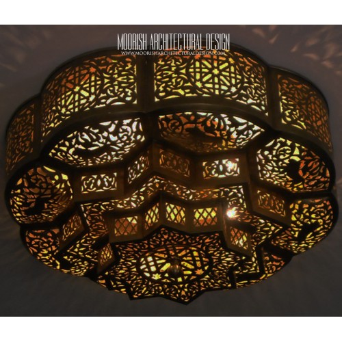 Moroccan Flush Mount Ceiling Lights