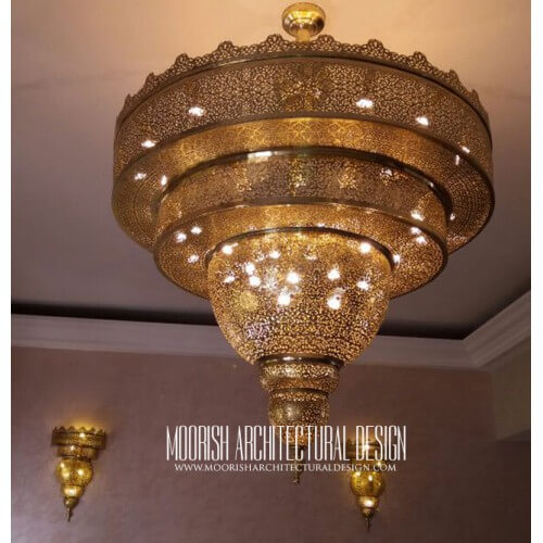 Hospitality Lighting – Spanish Colonial Chandelier Los Angeles, Palm desert, Santa Barbara