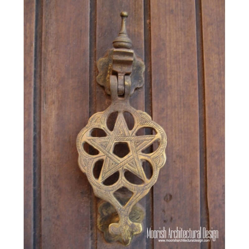 Custom brass architectural hardware Custom brass knocker Custom