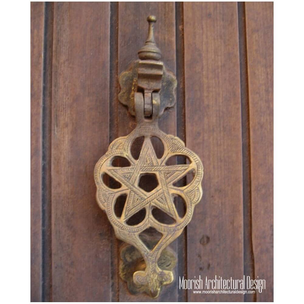 Custom brass architectural hardware