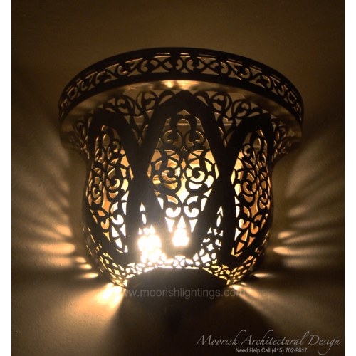 Traditional Moroccan Sconce 09
