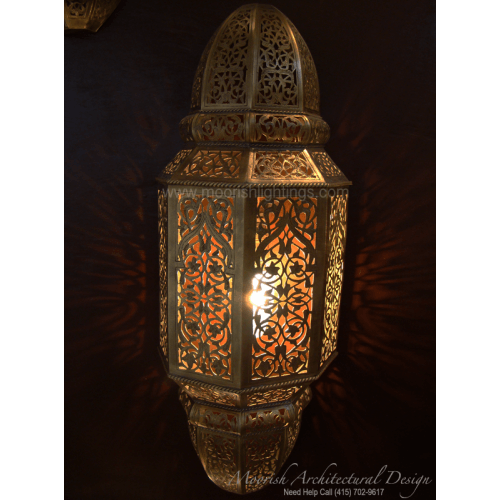 Traditional Moroccan Sconce 12