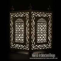 Moorish Outdoor Floor Lamps 